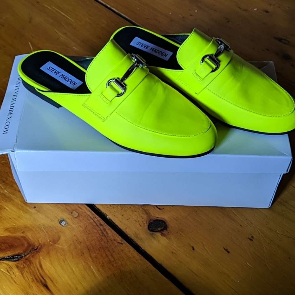 Bright Yellow Mules